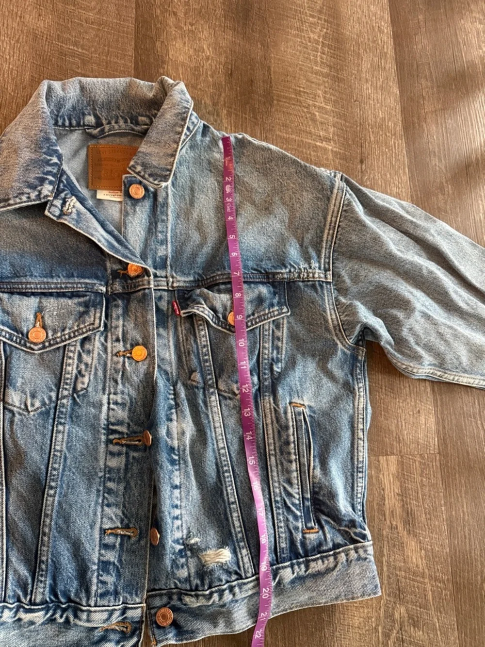 Levi’s ’90s Denim Trucker Jacket, XS - Picture 10 of 11